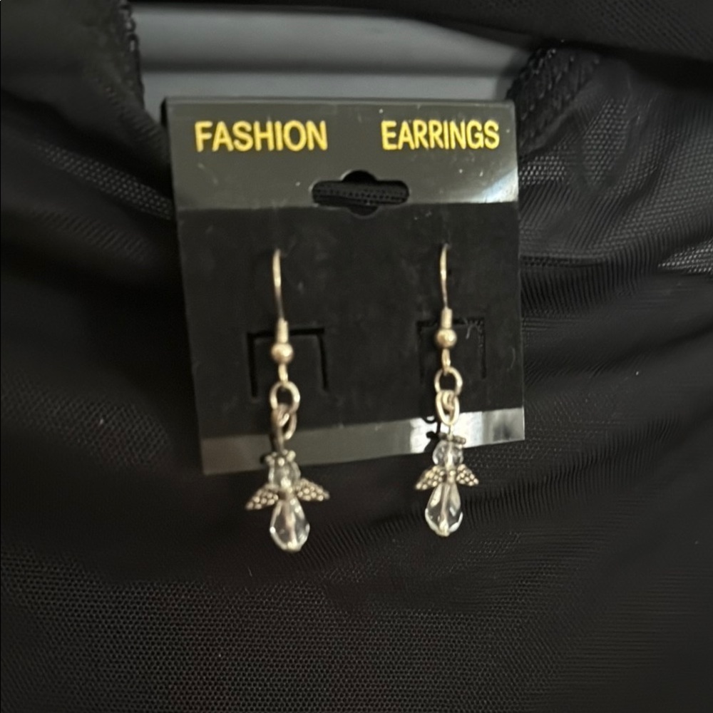 Elegant Silver Drop Earrings